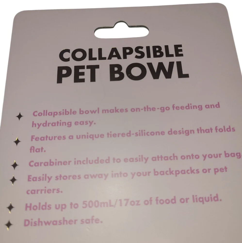 💕HP💕Paris Hilton Collapsible Pet Bowl - LOVES IT